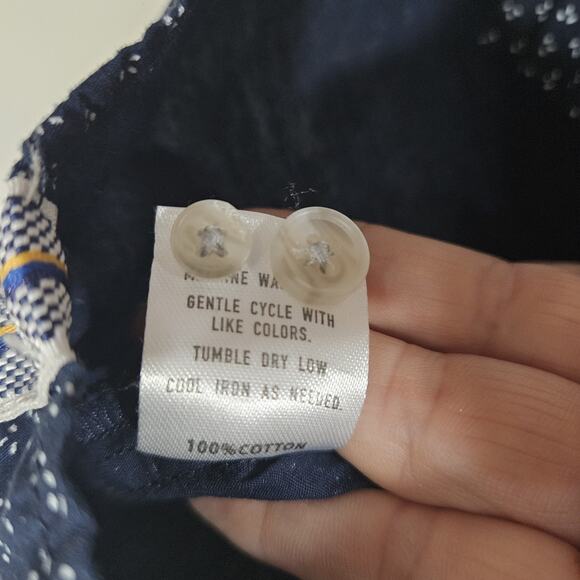 Sovereign Code Boys Size 5 Button Down Shirt 100% Cotton Nautical Preppy Coastal - Picture 6 of 6